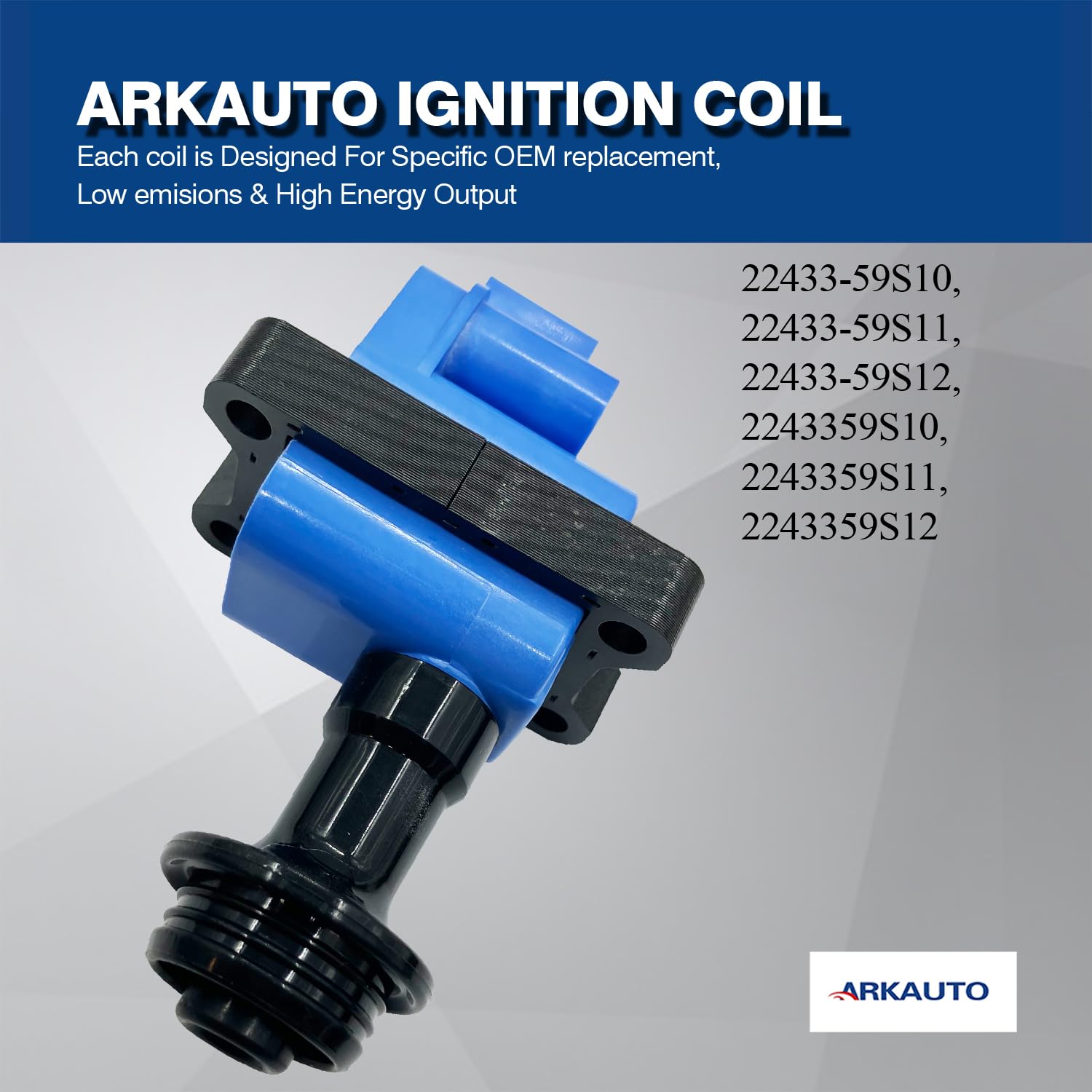 ARKAUTO Ignition Coil Pack Set Of 1 Compatible With Nissan Skyline
